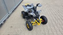 Dětská čtyřtaktní čtyřkolka ATV MiniRaptor 110ccm, 4T, hydraulická brzda, 1+1, šedá (3)