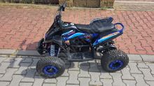 Dětská elektro  čtyřkolka ATV FactoryTeam 1000W 36V, hydraulická brzda, modrá (15)